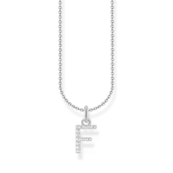 Thomas Sabo Halsband BOKSTAV F Silver KE2245-051-14