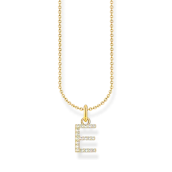 Thomas Sabo Halsband BOKSTAV E Guld KE2244-414-14