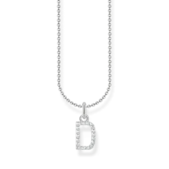 Thomas Sabo Halsband BOKSTAV D Silver KE2243-051-14