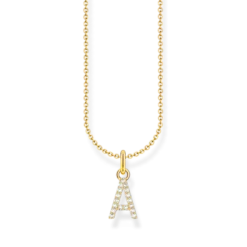 Thomas Sabo Halsband BOKSTAV A Guld KE2240-414-14