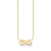 Thomas Sabo Halsband Evighetstecken Guld KE2221-413-39