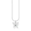 Thomas Sabo Halsband fjäril vita stenar – KE2101-051-14