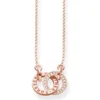Thomas Sabo Halsband FOREVER TOGETHER Liten Rosé – KE1488-416-40 (MEGA KAMPANJ)