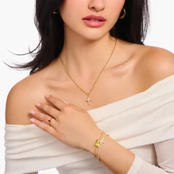 Thomas Sabo Halsband Guld KE2296-445-14