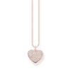 Thomas Sabo Halsband hjärta rosé – KE2127-416-14