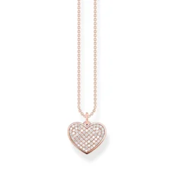 Thomas Sabo Halsband hjärta rosé – KE2127-416-14