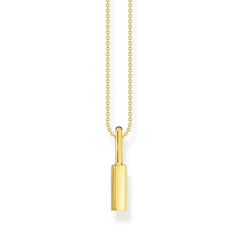 Thomas Sabo Halsband hänglås guld – KE2130-413-39