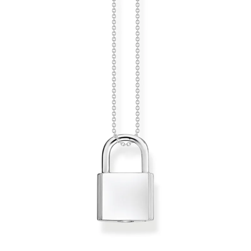 Thomas Sabo Halsband hänglås silver – KE2130-001-21