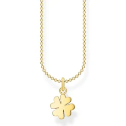 Thomas Sabo Halsband Klöverblad Guld – KE2037-413-39