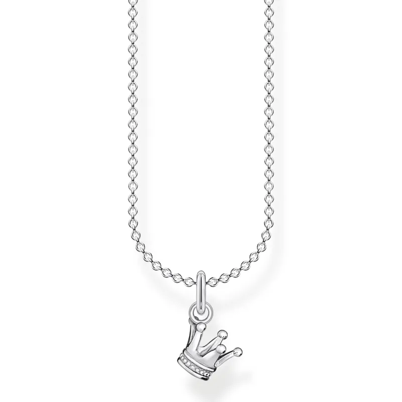 Thomas Sabo Halsband Krona Silver – KE2040-001-21 (MEGA KAMPANJ)