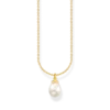 Thomas Sabo Halsband Pärla Guld KE2238-430-14