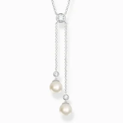 Thomas Sabo Halsband Pärlor KE1905-167-14-L45V