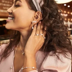 Thomas Sabo Halsband Pärlor KE2125-167-14-L90V (Mega Kampanj)