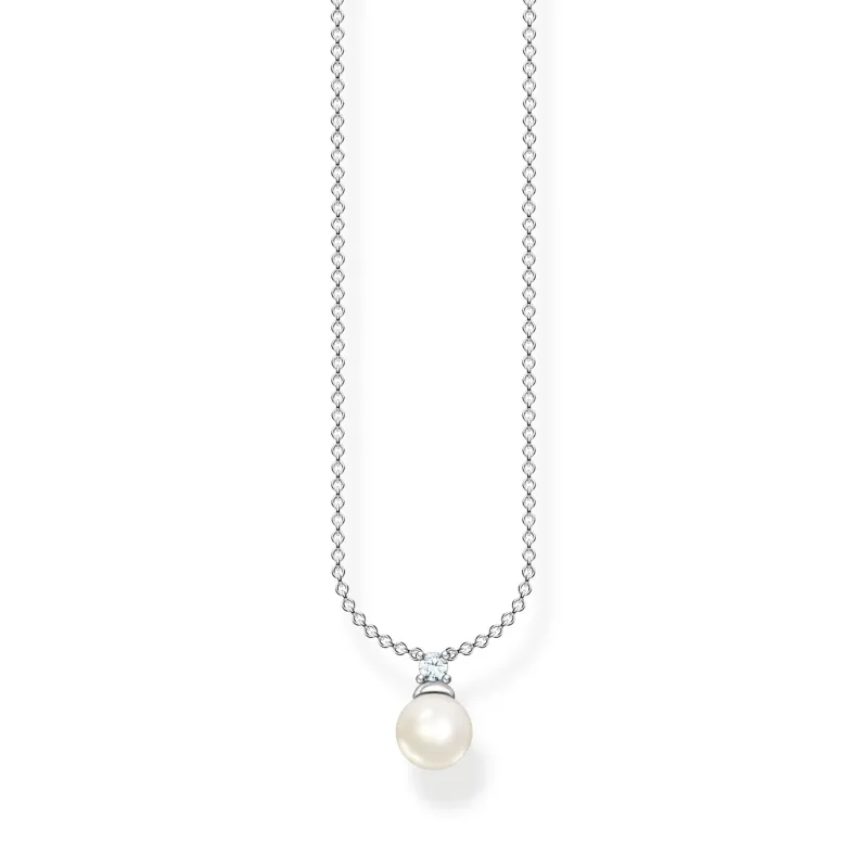 Thomas Sabo Halsband pärl silver – KE2121-167-14