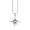 Thomas Sabo Halsband Royalty Stjärna Vit – KE1825-643-14