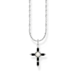 Thomas Sabo Halsband Silver/ Svart KE2296-167-11