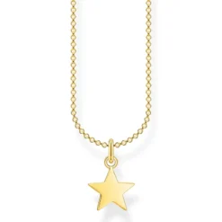 Thomas Sabo Halsband Stjärna Guld – KE2053-413-39