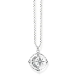 Thomas Sabo Halsband Stjärna & Måne Silver (Rörliga) – KE1985-643-14