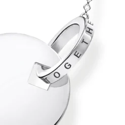 Thomas Sabo Halsband Together Stort Mynt med Ring Silver – KE1948-637-21