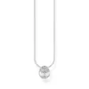 Thomas Sabo Halsband Tree of Love med vita stenar silver – KE2126-051-14