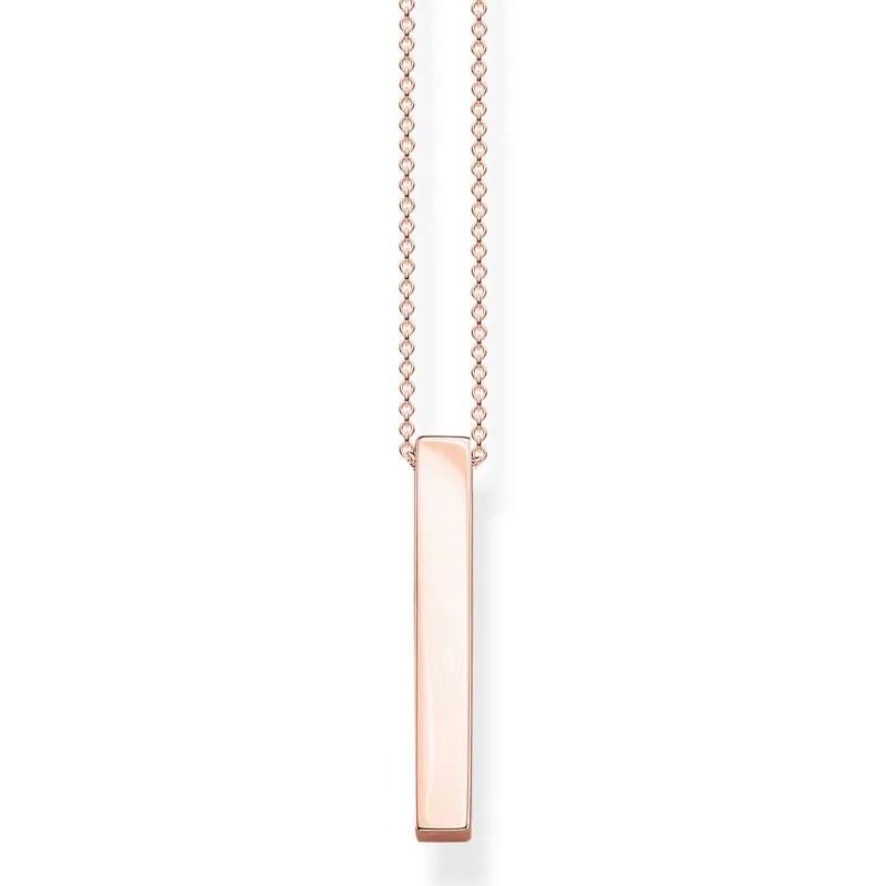 Thomas Sabo Halsband åttahörning roséguld – KE1907-415-40