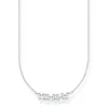 Thomas Sabo Halsband vita stenar silver – KE2095-051-14 (MEGA KAMPANJ)