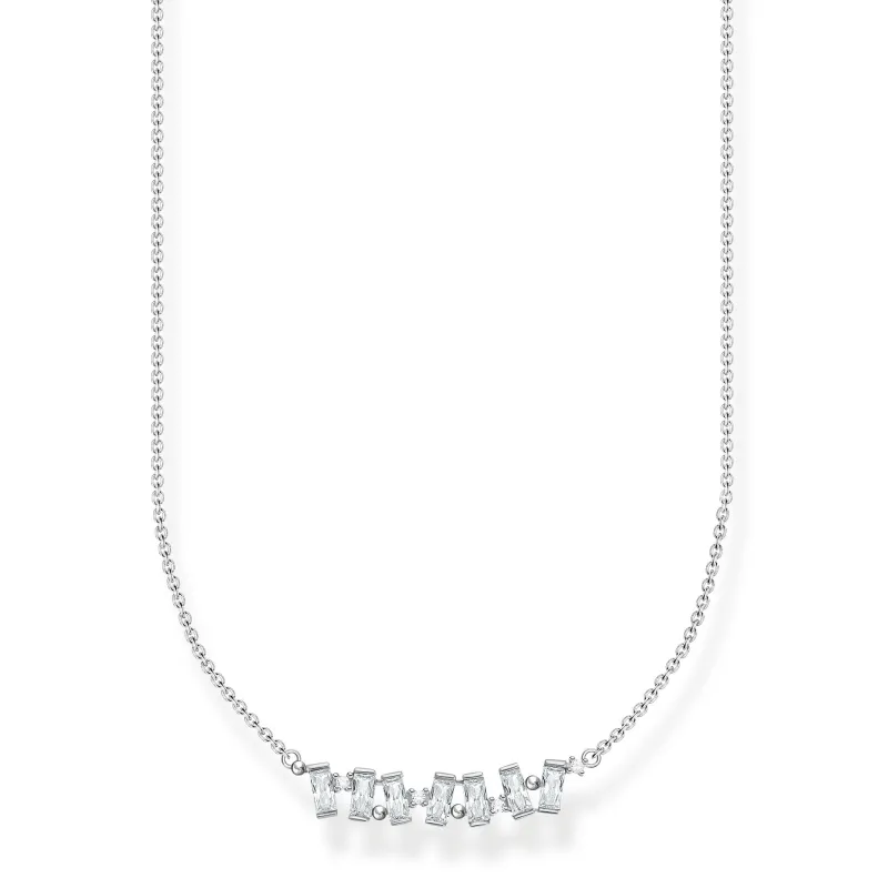 Thomas Sabo Halsband vita stenar silver – KE2095-051-14 (MEGA KAMPANJ)