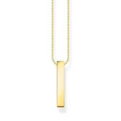 Thomas Sabo Halsband vita stenar pavé Guld- KE2113-414-14