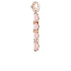 Thomas Sabo Hängsmycke Kors, Rosa Stenar Med Stjärna – PE890-417-9
