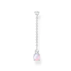Thomas Sabo Individuellt Örhängen Opalfärgad Sten Rosa Skimrande Silver – H2180-166-7