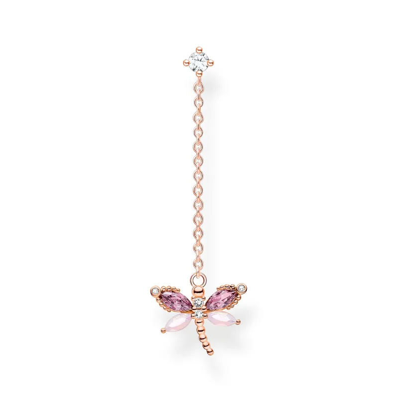 Thomas Sabo Individuellt Örhängen Slända Med Stenar Rosé – H2187-321-7