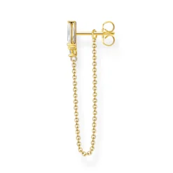 Thomas Sabo Individuellt Örhängen Vit Sten Guld – H2183-414-14