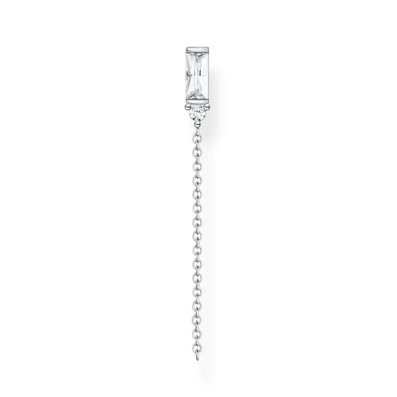 Thomas Sabo Individuellt Örhängen Vit Sten Silver – H2183-051-14