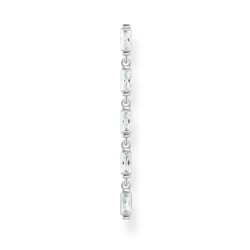 Thomas Sabo Individuellt Örhängen Vit Stenar Silver – H2184-051-14 (MEGA KAMPANJ)