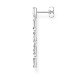 Thomas Sabo Individuellt Örhängen Vit Stenar Silver – H2184-051-14 (MEGA KAMPANJ)