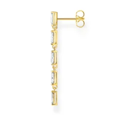 Thomas Sabo Individuellt Örhängen Vit Stenar Guld – H2184-414-14 (MEGA KAMPANJ)