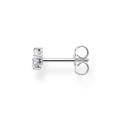 Thomas Sabo Individuellt Stiftörhängen Vita Stenar Silver – H2132-051-14