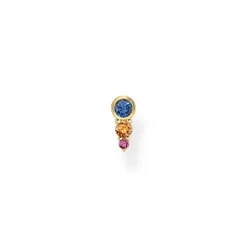Thomas Sabo Individuellt Stiftörhängen Stenar I Färg Guld – H2143-488-7