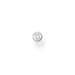 Thomas Sabo Individuellt Stiftörhängen Vit Sten Silver – H2130-051-14