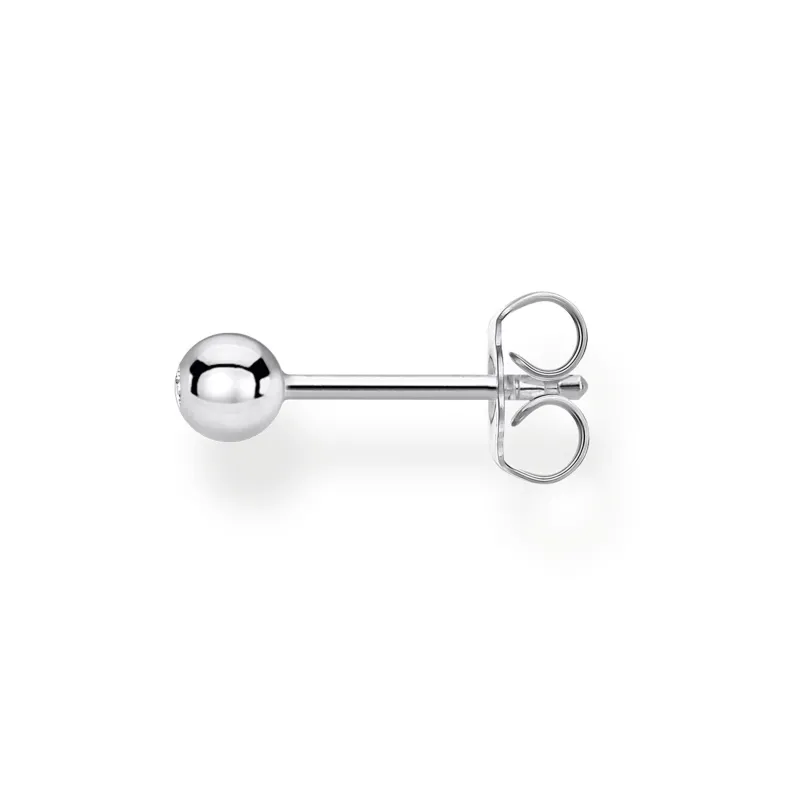 Thomas Sabo Individuellt Stiftörhängen Vit Sten Silver – H2130-051-14