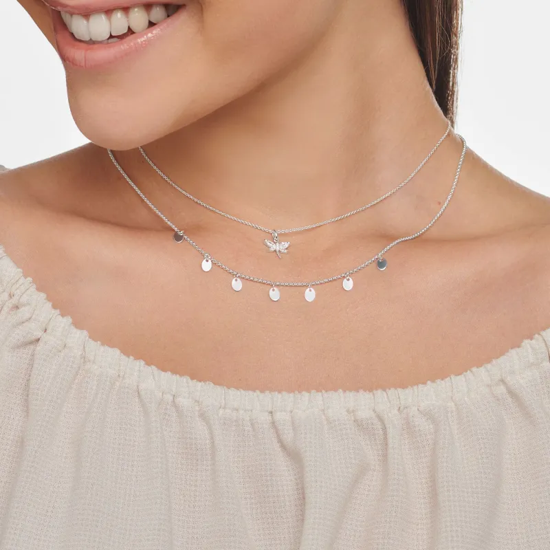 Thomas Sabo Kedja med hängsmycke silver – KE2107-001-21