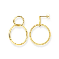 Thomas Sabo Örhängen Cirklar Guld – H2097-413-39