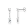 Thomas Sabo Örhängen Kantiga Stenar Vita – H2091-051-14 (MEGA KAMPANJ)