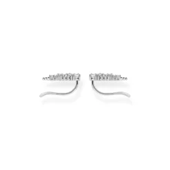 Thomas Sabo Örhängen Öronklättrare Vita Stenar Silver – H2157-051-14