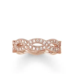 Thomas Sabo Ring Rosé TR1973-416-14-52 (Mega Kampanj)