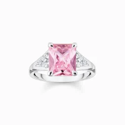 Thomas Sabo Ring Silver/Rosa TR2362-051-9-54 (Mega Kampanj)