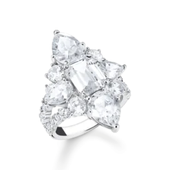 Thomas Sabo Ring Silver TR2441-051-14