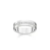 Thomas Sabo Ring Silver TR2118-051-14-56 (Mega Kampanj)