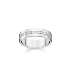 Thomas Sabo Ring Silver TR2118-051-14-56 (Mega Kampanj)