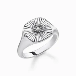 Thomas Sabo Ring Silver TR2247-643-14-60 (Mega Kampanj)